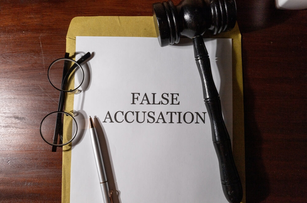 false accusation